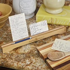 Nantucket Bamboo Note Card & Pen Holder
