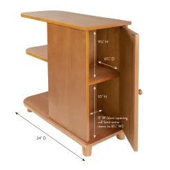 No-Room Book Nook Table