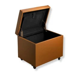 No-Room Rolling File Ottoman