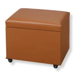 No-Room Rolling File Ottoman