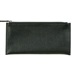 Pebbled Leather Pen Pouch