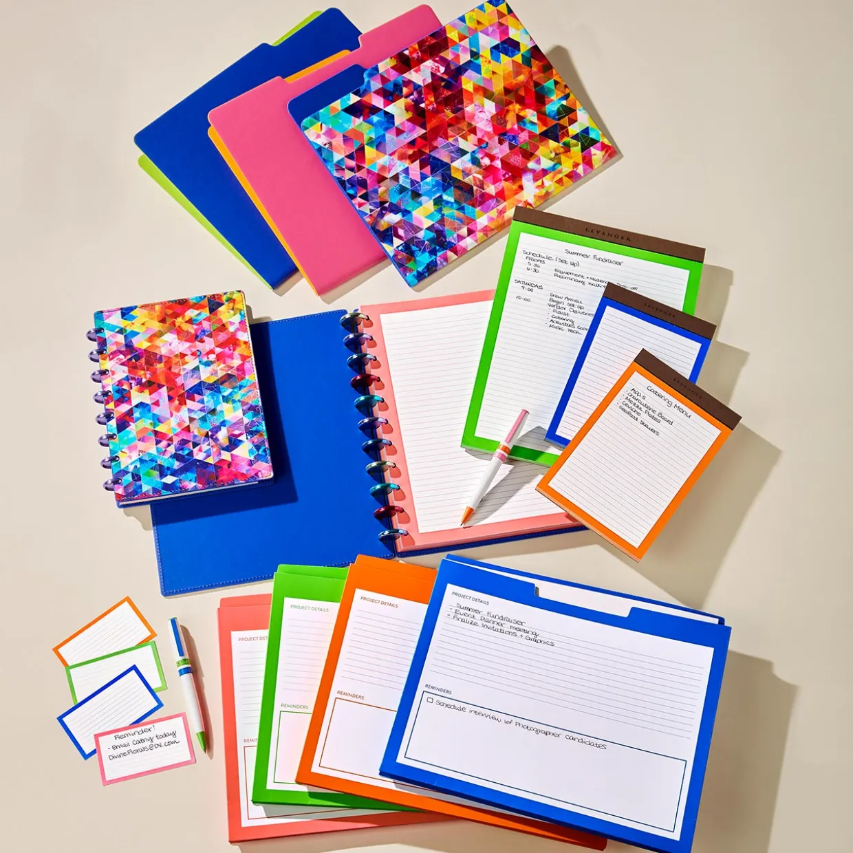 Prismatic File Folder Trio (set of 3)
