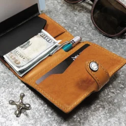 Retro 51 Pularys Modern Traveler Wallet with Ballpoint Pen
