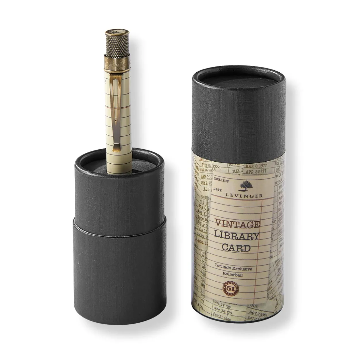 Retro 51 Tornado Exclusive Vintage Library Rollerball Pen