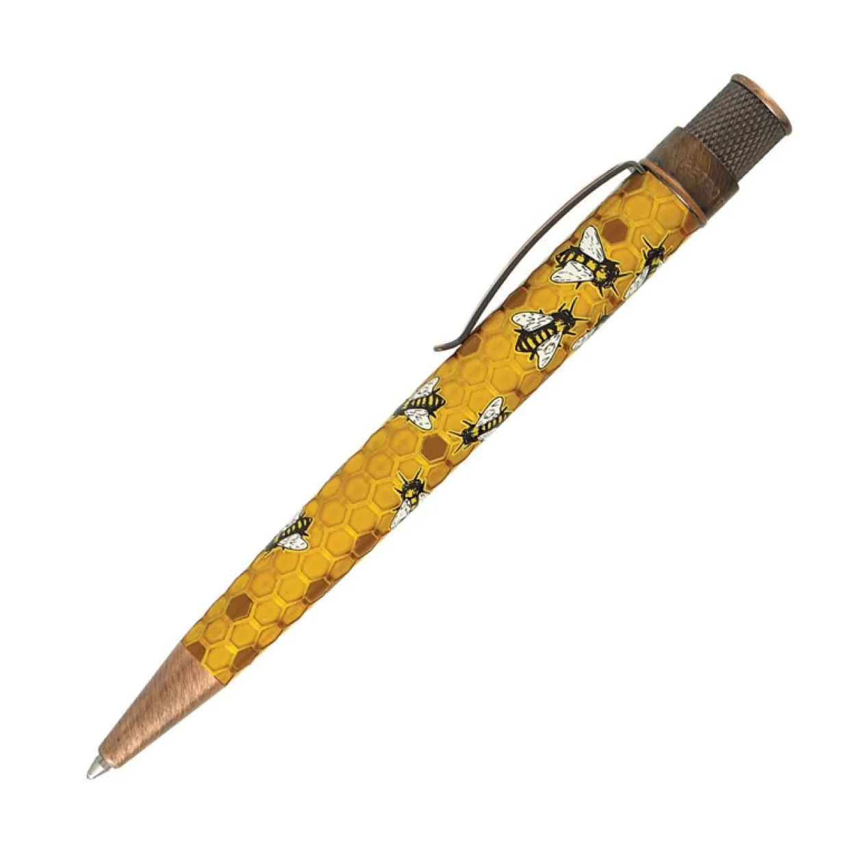 Retro 51 Tornado Rescue Honey Bee Ballpoint Pen