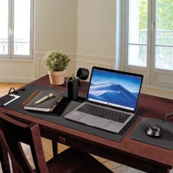 Rollaway Leather Desk Mat Kit