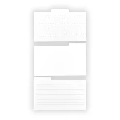 SortSmart Tabbed 3 x 5 Index Cards (set of 90)