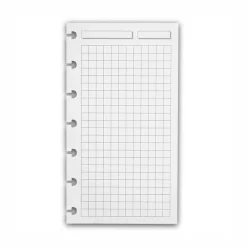 Special Request Circa Full-Page Grid Refill, Compact (100 sheets)