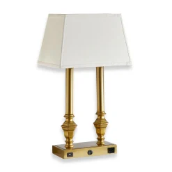 Stiffel Twin Charging Desk Lamp
