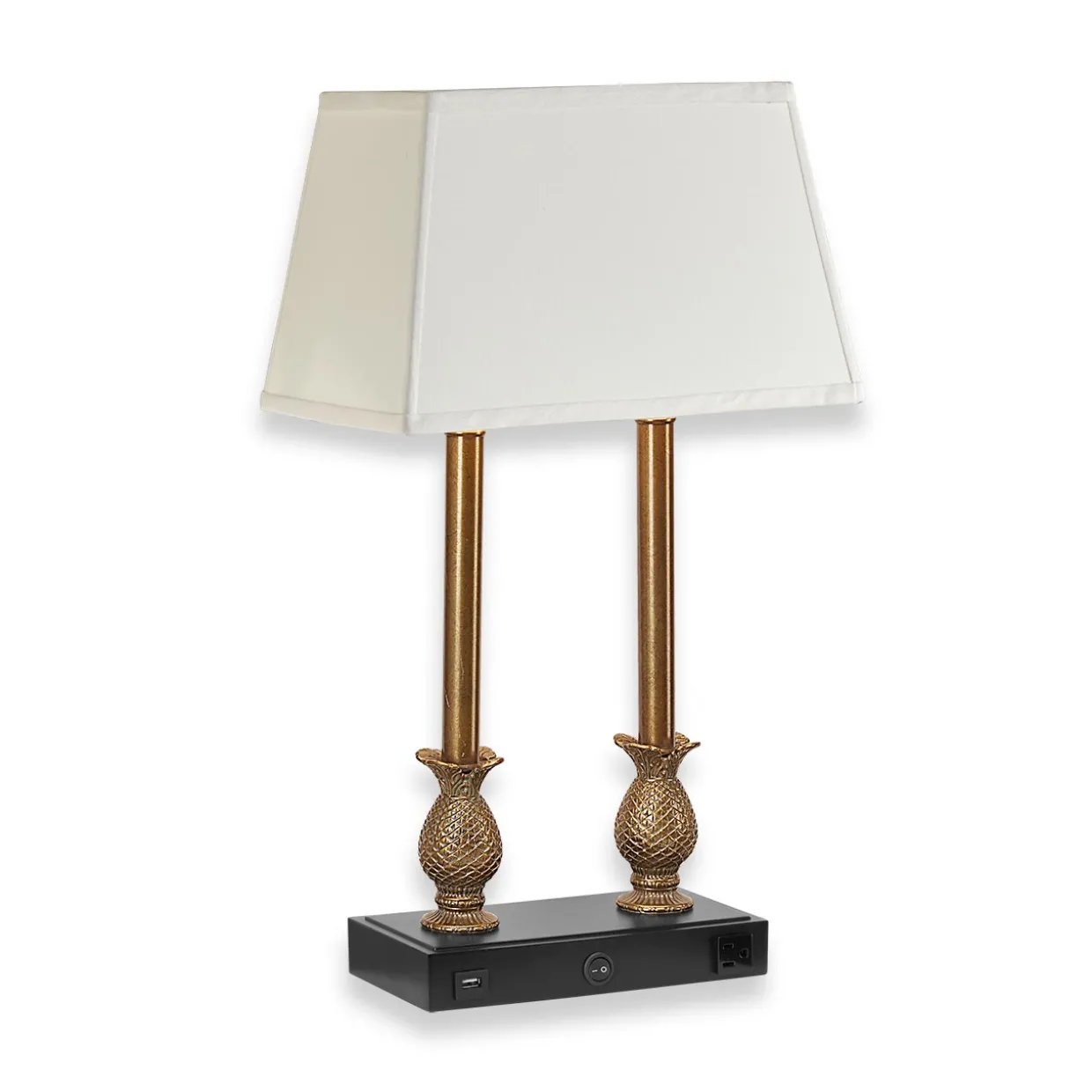 Stiffel Twin Charging Desk Lamp