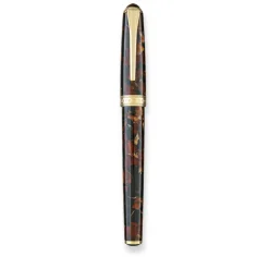 True Writer Classic Golden Dark Tortoise Fountain Pen