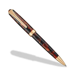 True Writer Slim Golden Dark Tortoise Pen