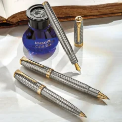 True Writer Two-Tone Herringbone Anniversary Pen