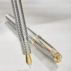 True Writer Two-Tone Herringbone Anniversary Fountain Pen