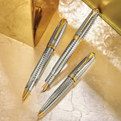 True Writer Two-Tone Herringbone Anniversary Fountain Pen