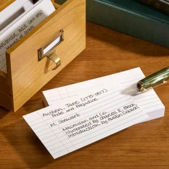 Vintage Library Catalog Cards (set of 50)