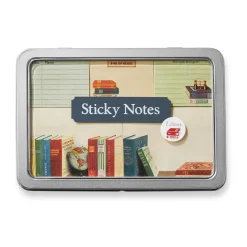 Vintage Library Sticky Notes