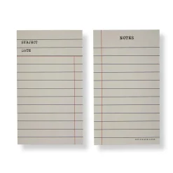 Vintage Library Wallet Cards (set of 50)